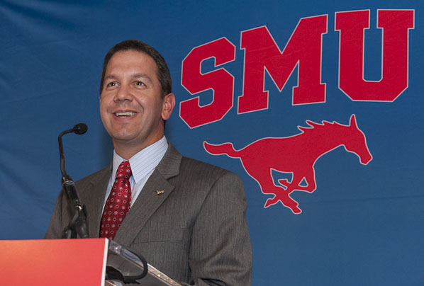 New SMU Director of Athletics Rick Hart